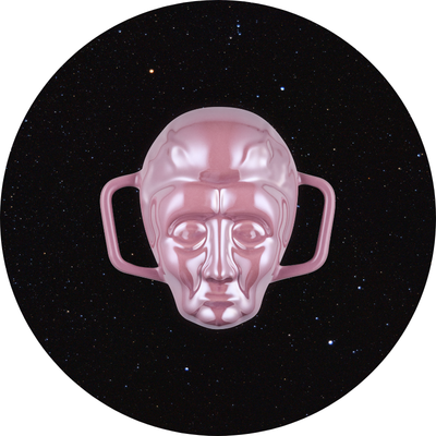 Le Creuset Star Trek Talosian Mini Cocotte Pearlized Mauve Pink 300ml